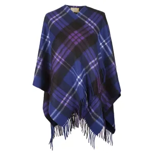 Mini Me Children’s Cape Dunedin Cashmere Big Check Heritage Of Scotland