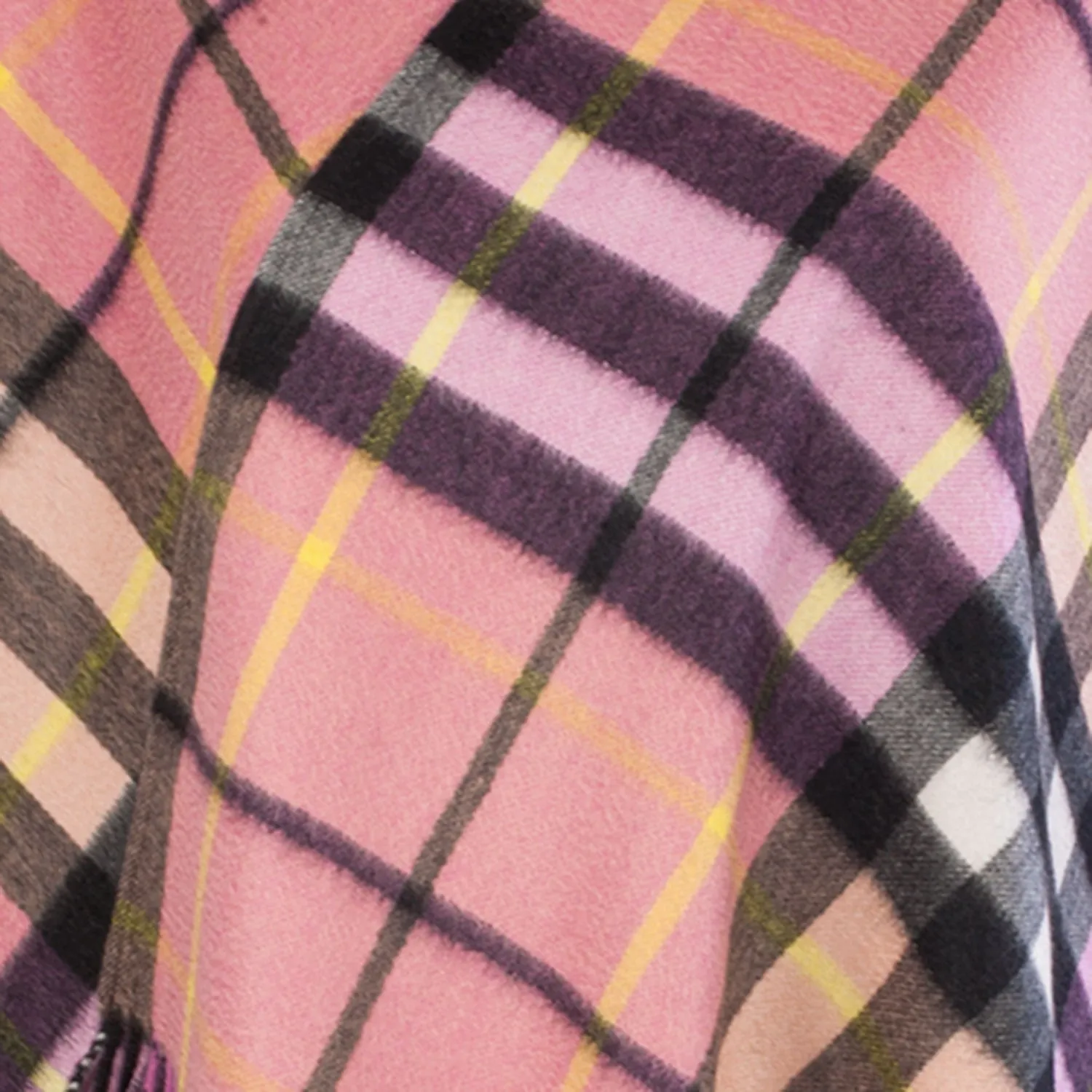 Mini Me Children’s Cape Edinburgh Cashmere Raspberry Pink
