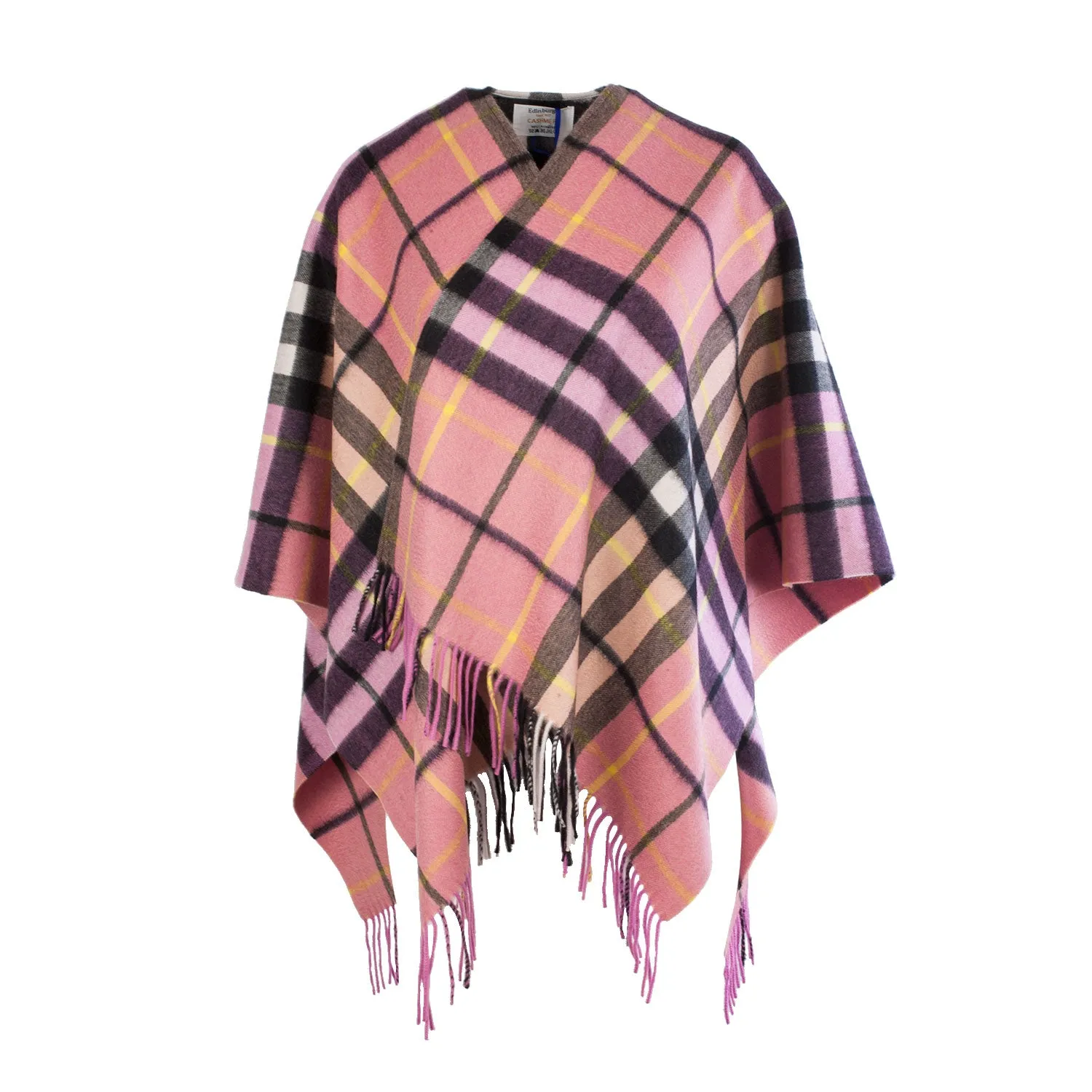 Mini Me Children’s Cape Edinburgh Cashmere Raspberry Pink