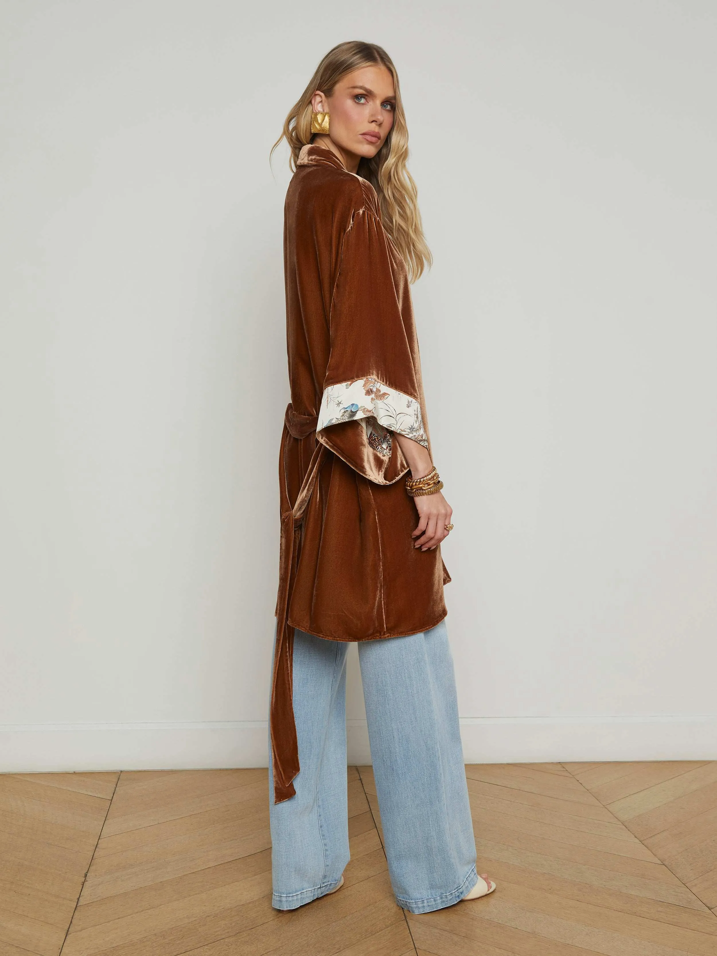 Nabi Velvet Kimono