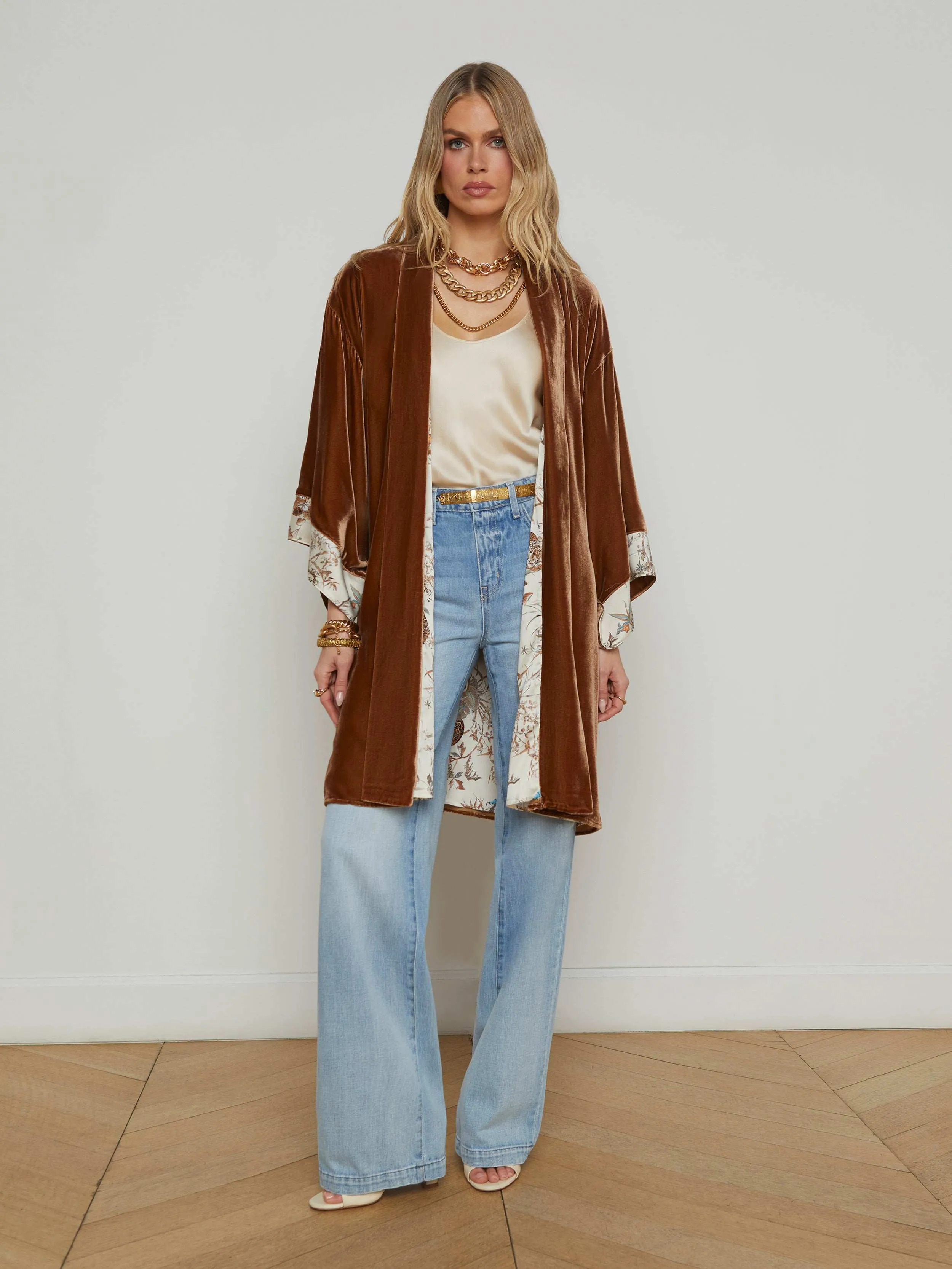 Nabi Velvet Kimono