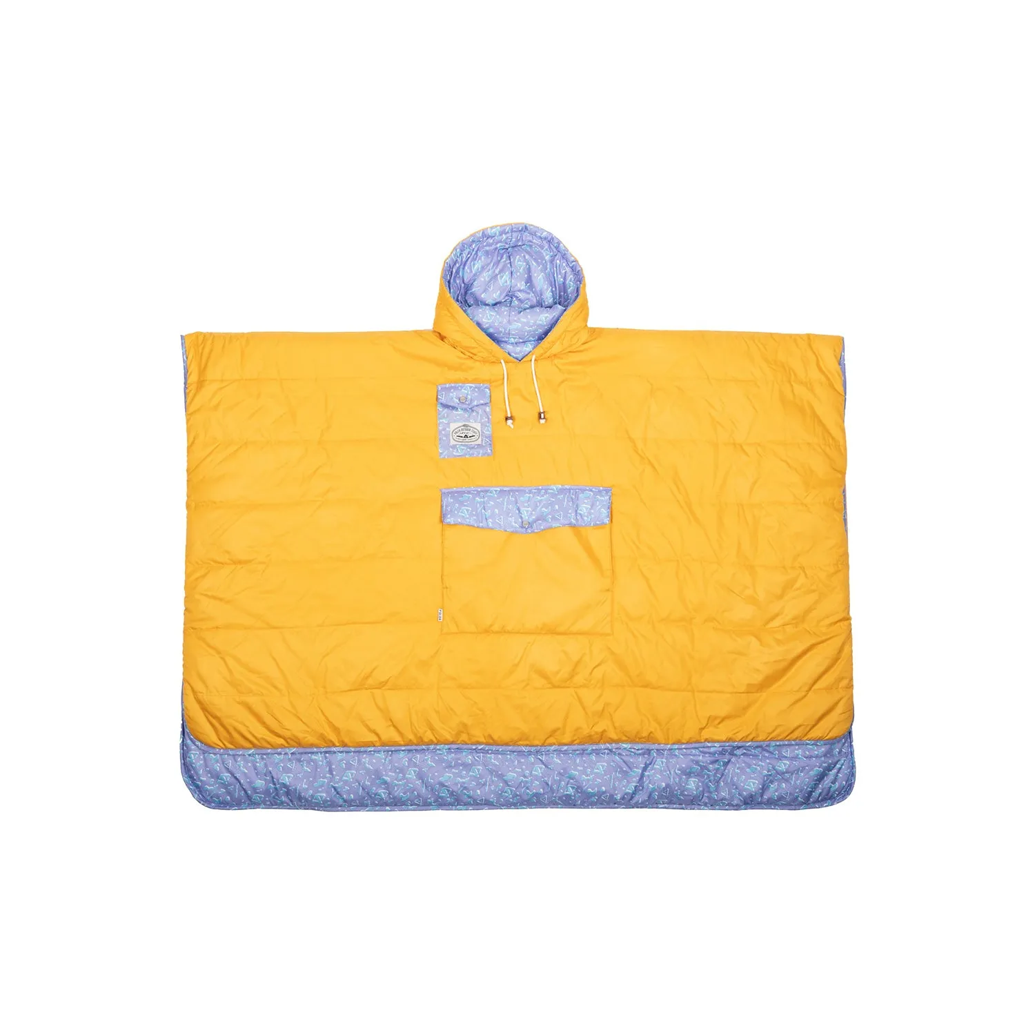 Poler Poncho Ski Splatter