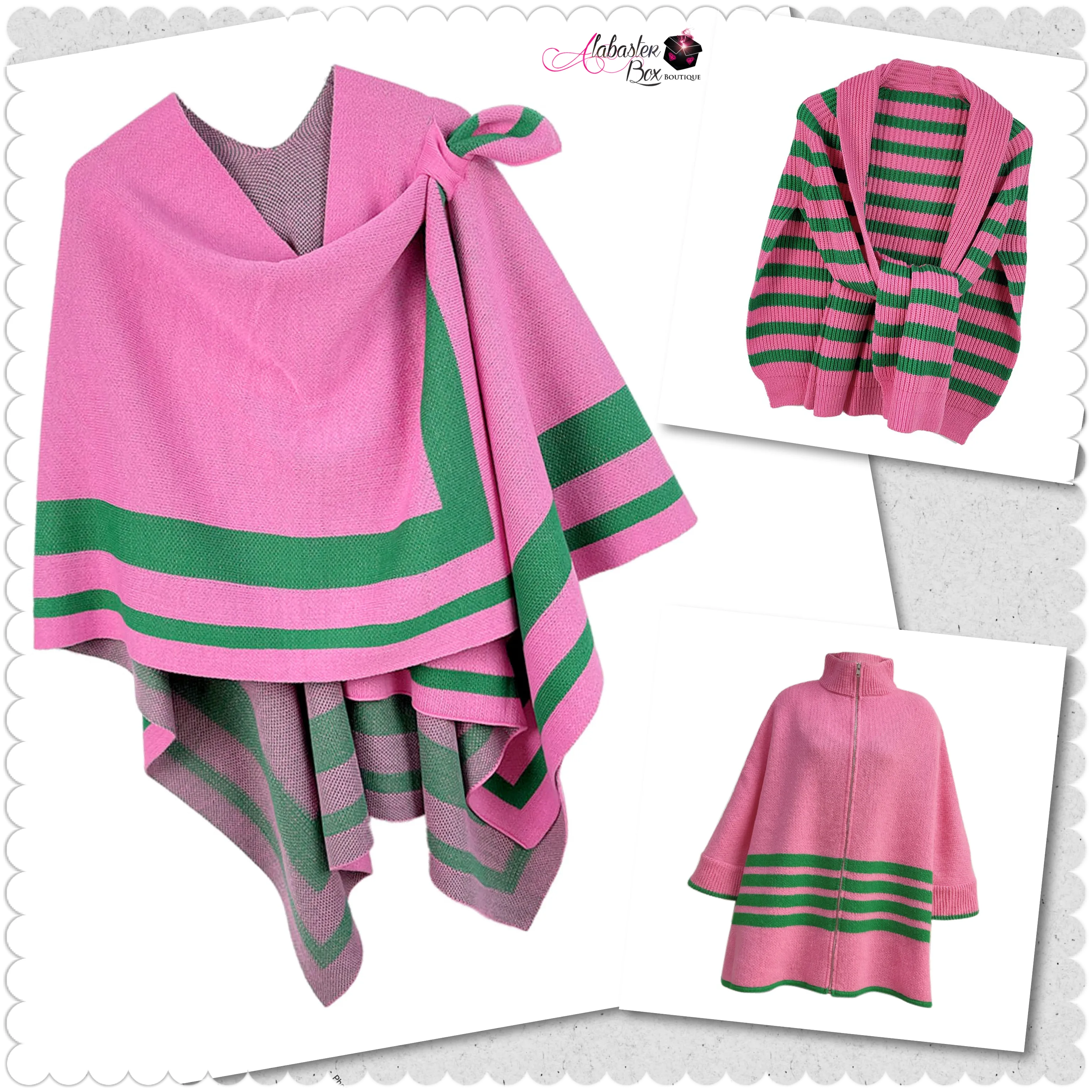 Pretty Girl 💞💚 Ponchos