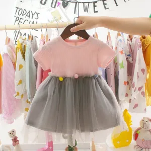 Princess Baby Girl Dress Pink