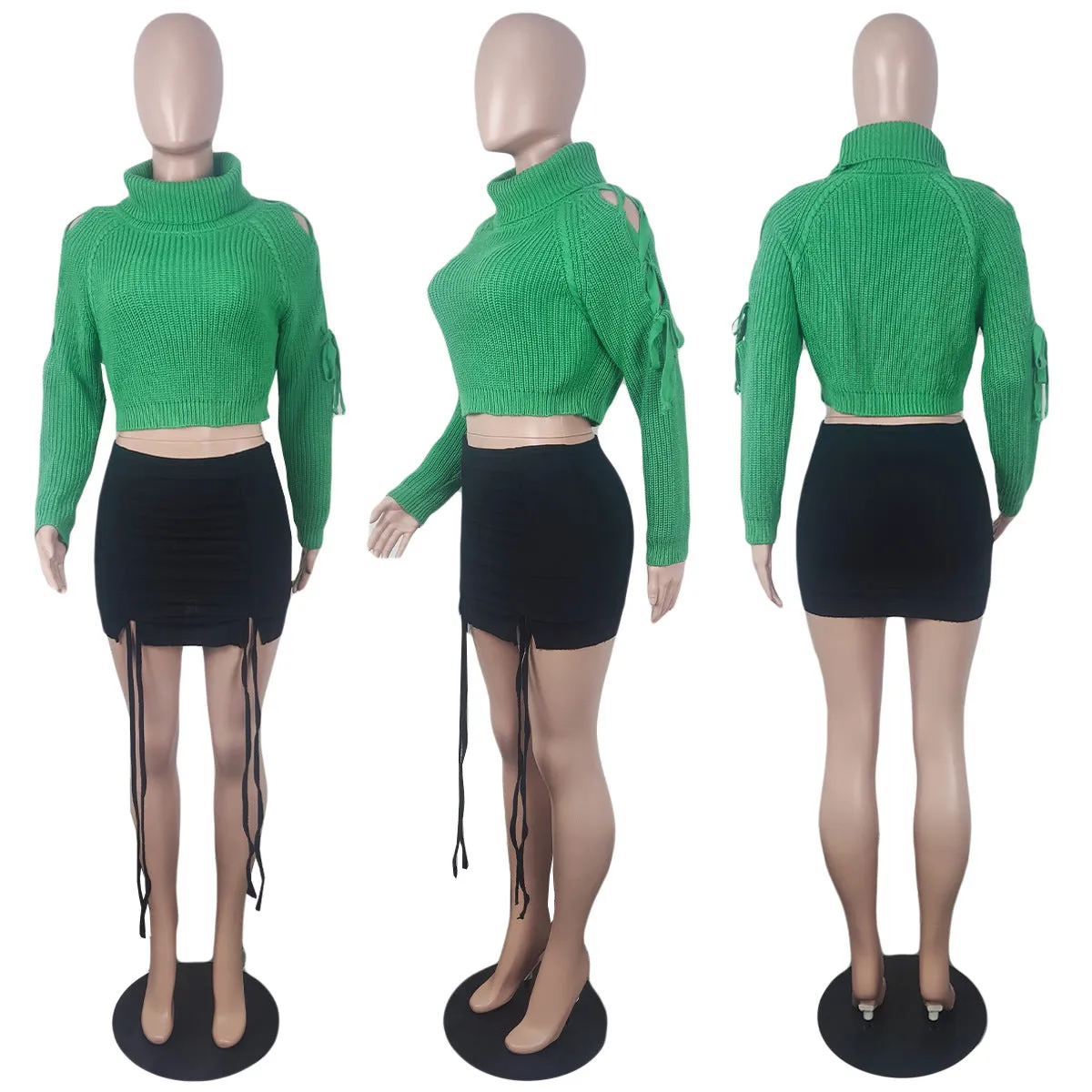Pullover turtleneck sweater(AY2555)