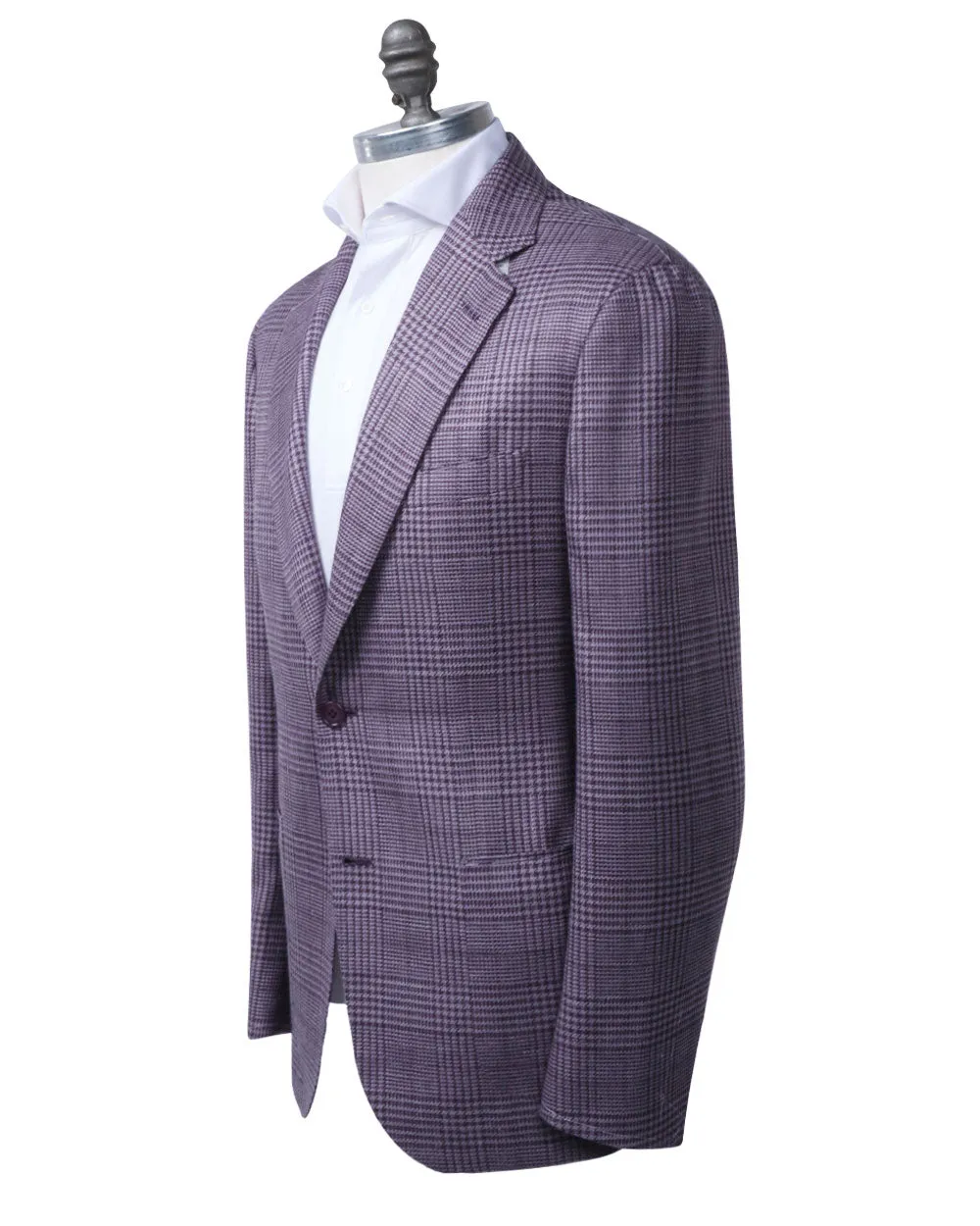 Purple Prince of Wales Sportcoat