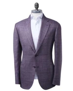 Purple Prince of Wales Sportcoat