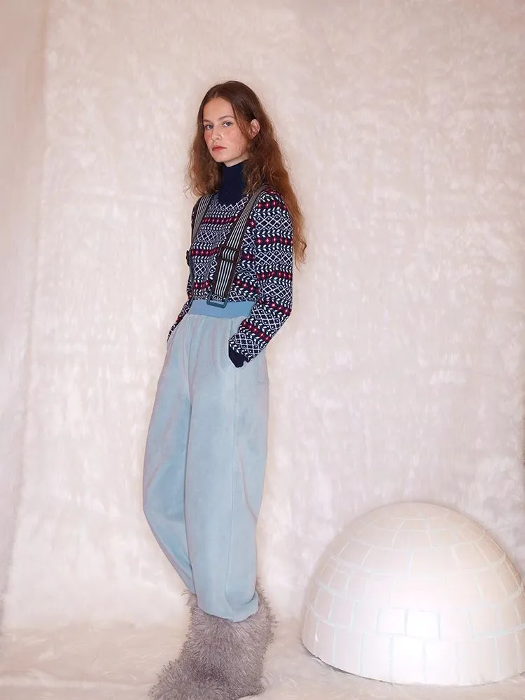 Retro Turtleneck Wool Sweater