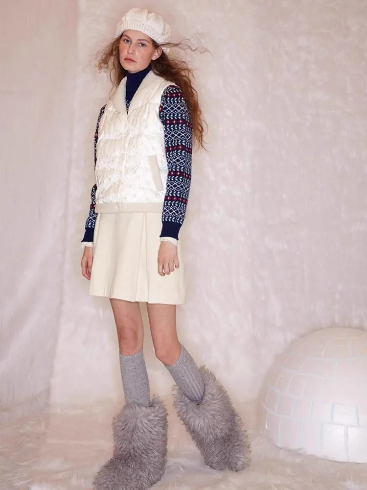 Retro Turtleneck Wool Sweater