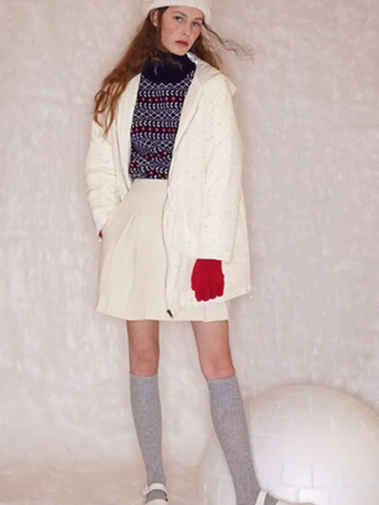 Retro Turtleneck Wool Sweater