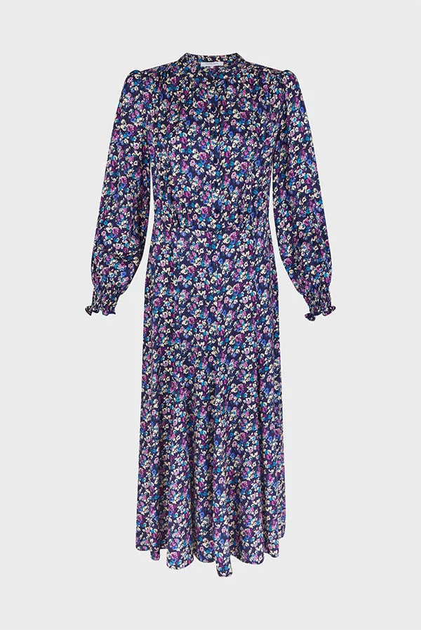 SAMIRA FLORAL MIDI DRESS