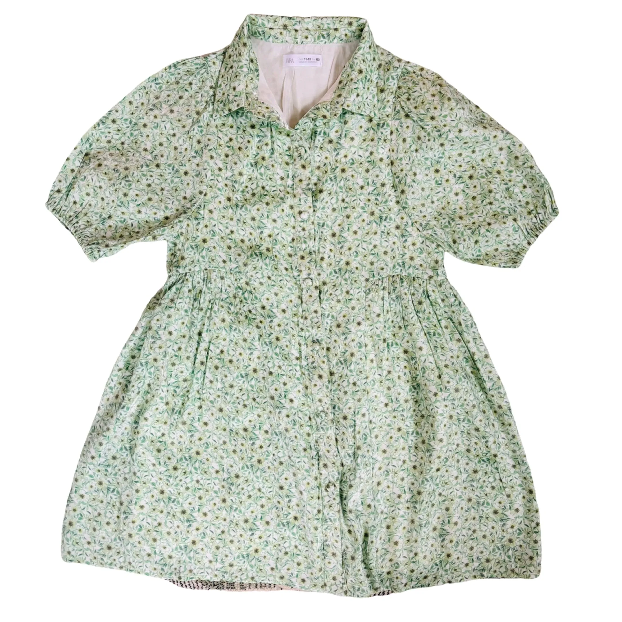 Silky Floral Dress, 11-12 years // Zara