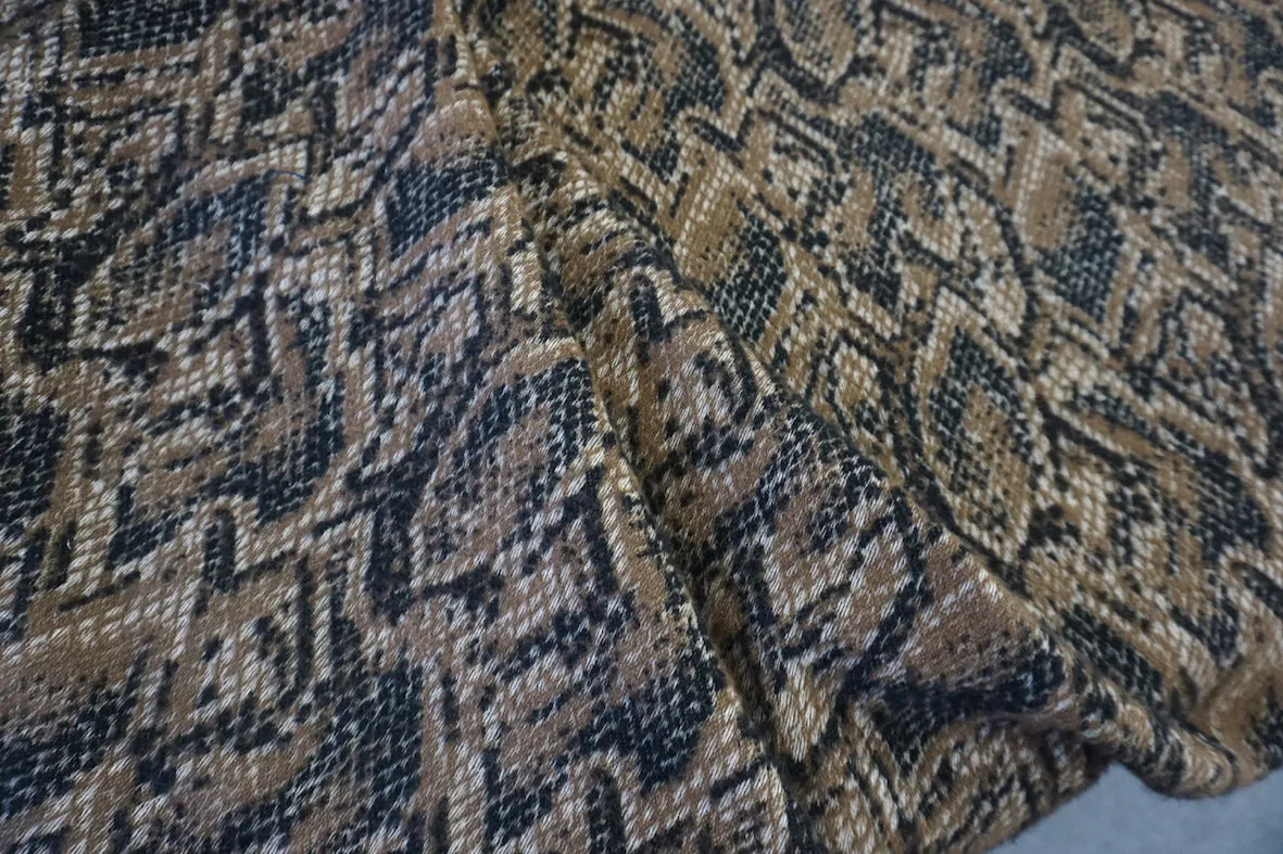 Soft Python Jacquard Coating
