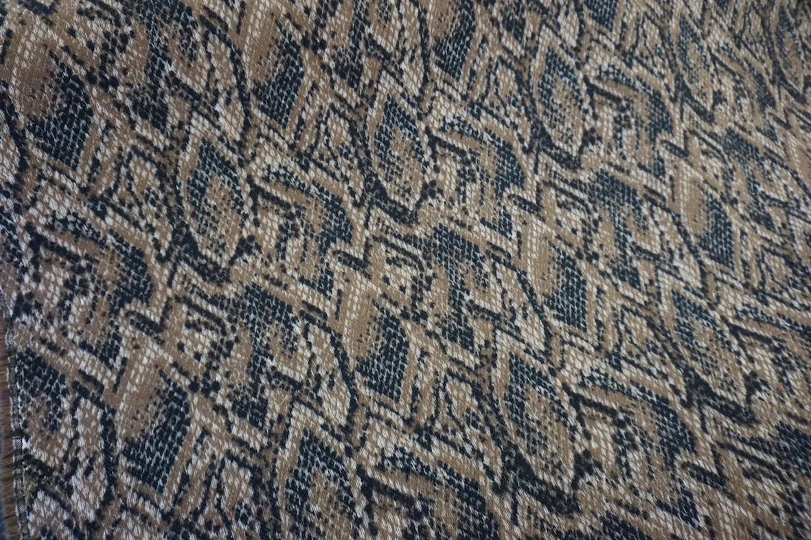 Soft Python Jacquard Coating