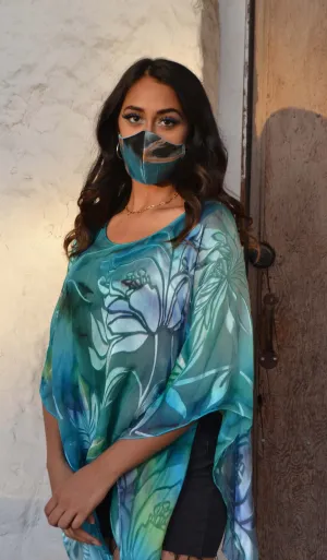 Spring Summer Devore Poncho