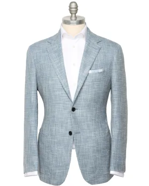 Steel Blue and White Sportcoat