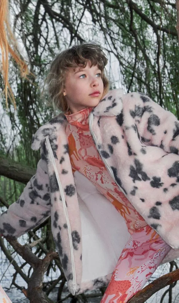 Stella McCartney Kids Horse Print Turtleneck Top