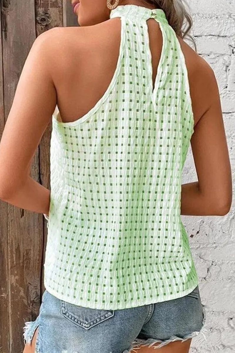 Sweet Simplicity Solid Jacquard Hollowed Out Buttons Half A Turtleneck Tops
