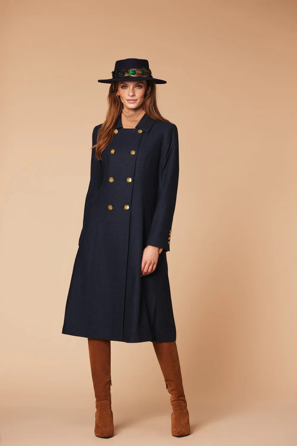 The Sheringham Coat Navy