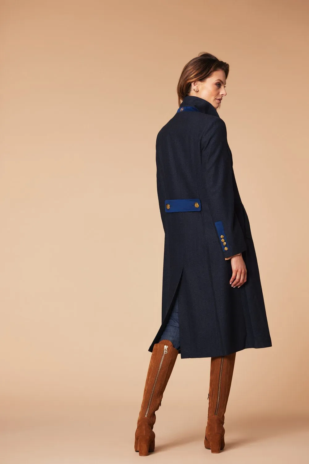 The Sheringham Coat Navy