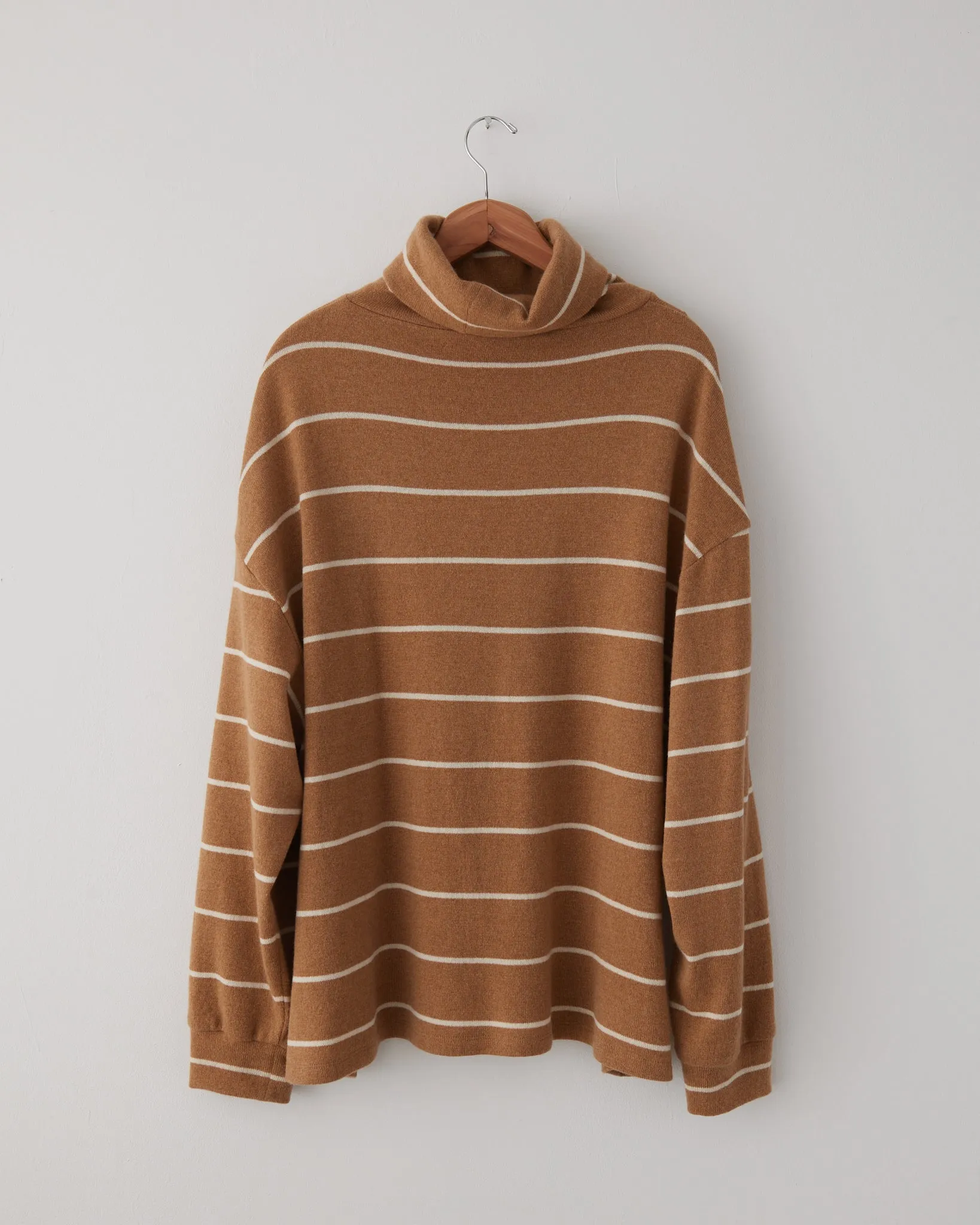 Turtleneck, Cashmere Stripe