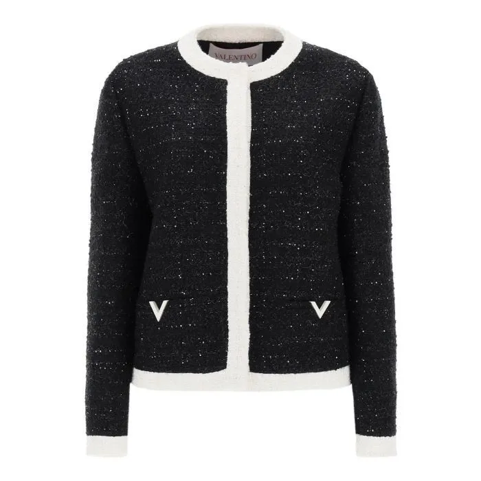 Valentino Garavani glaze tweed jacket