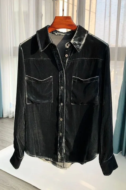 Velvet jacket