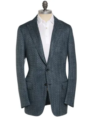 Verde Melange Medallion Sportcoat