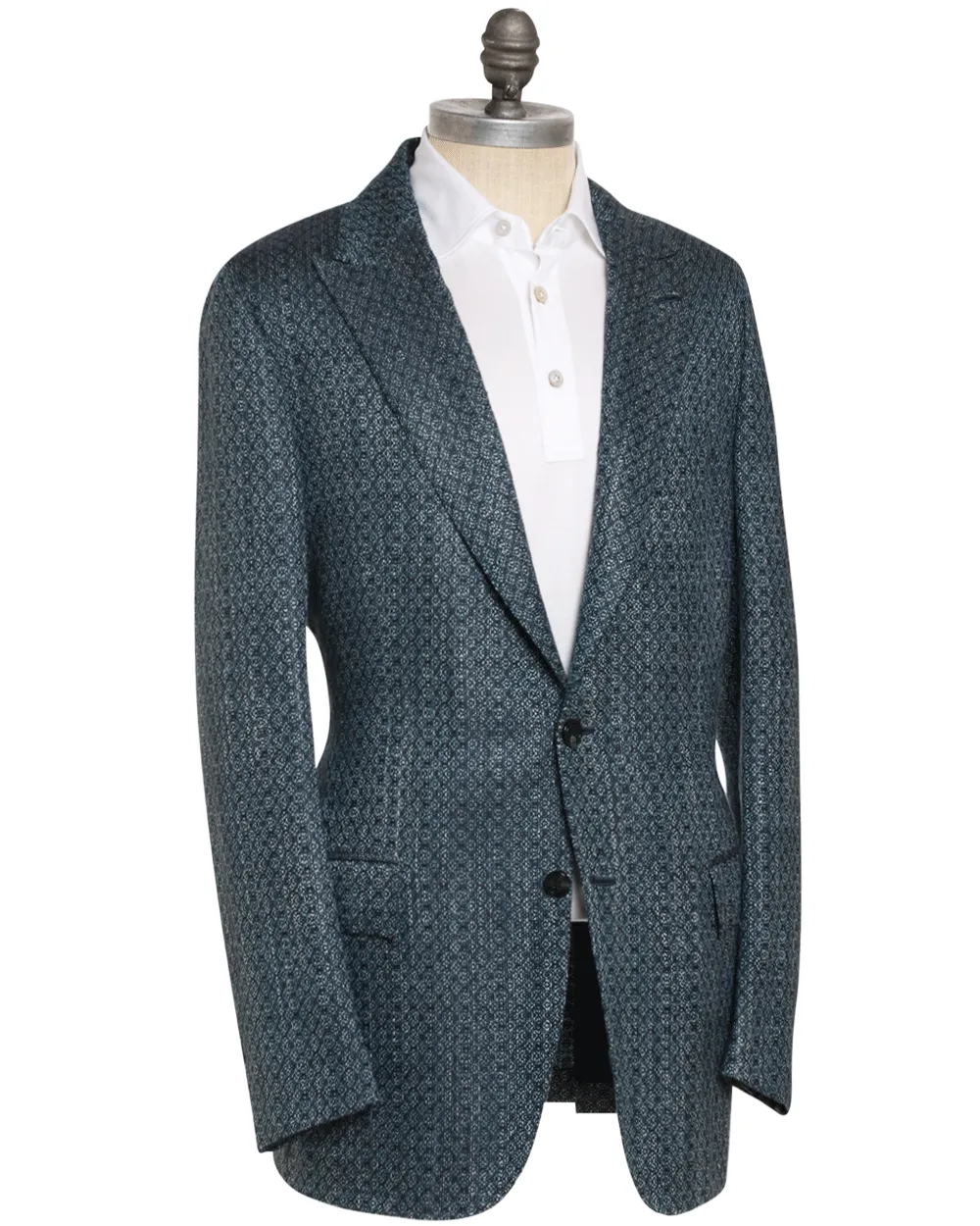 Verde Melange Medallion Sportcoat