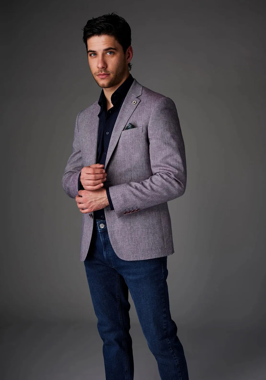 White Label Jasper Blazer, Berry Pink