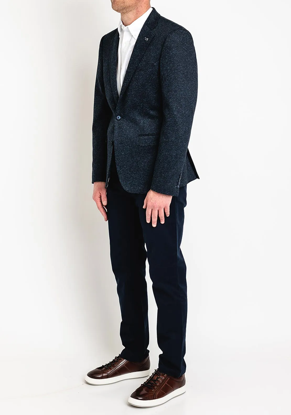 White Label Jasper Tapered Blazer, Navy