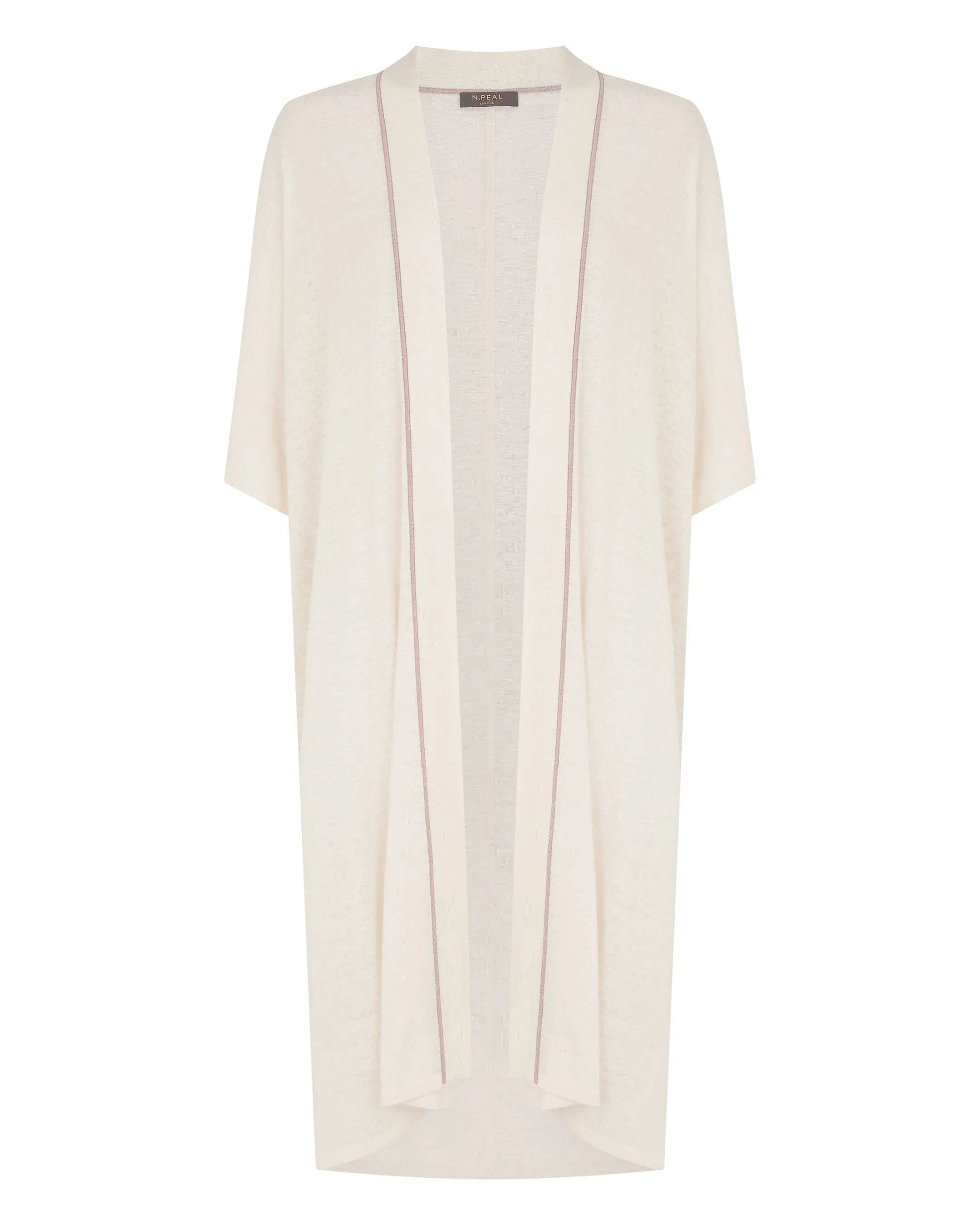 Women's Linen Blend Kaftan New Ivory White
