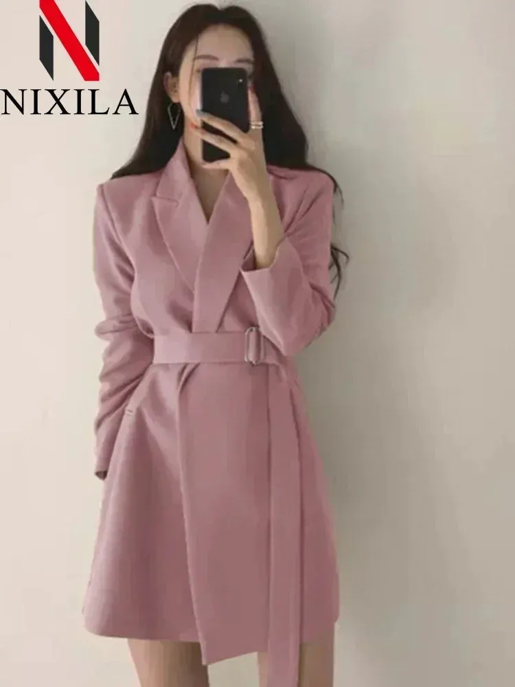 Women's Slim Suit Long Sleeved Casual Blazer