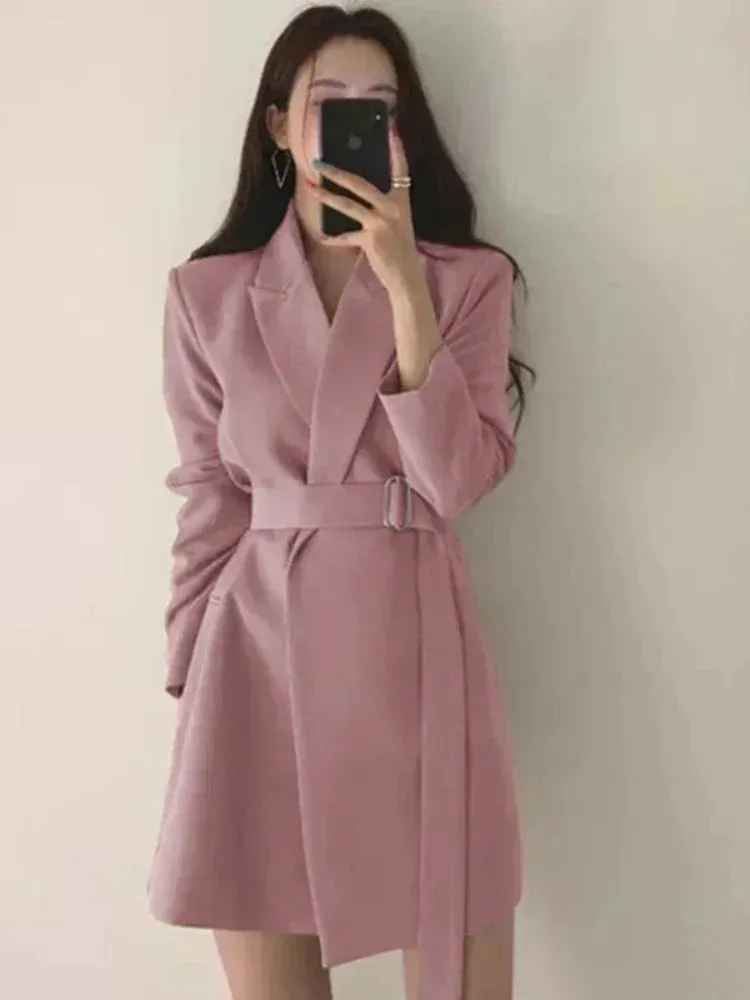 Women's Slim Suit Long Sleeved Casual Blazer