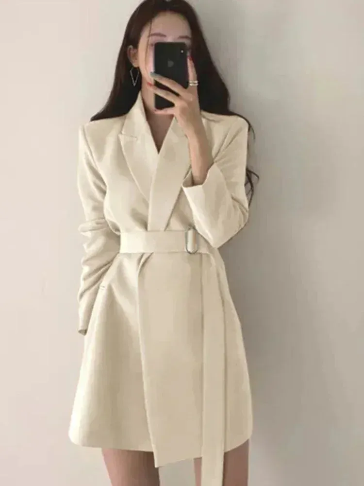 Women's Slim Suit Long Sleeved Casual Blazer