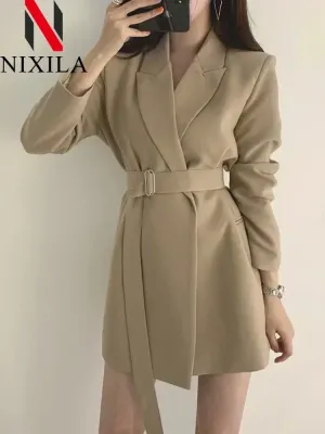 Women's Slim Suit Long Sleeved Casual Blazer
