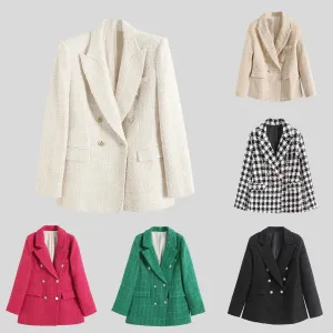 Women's Small Fragrance Tweed Blazer