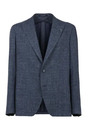 Wool blend blazer