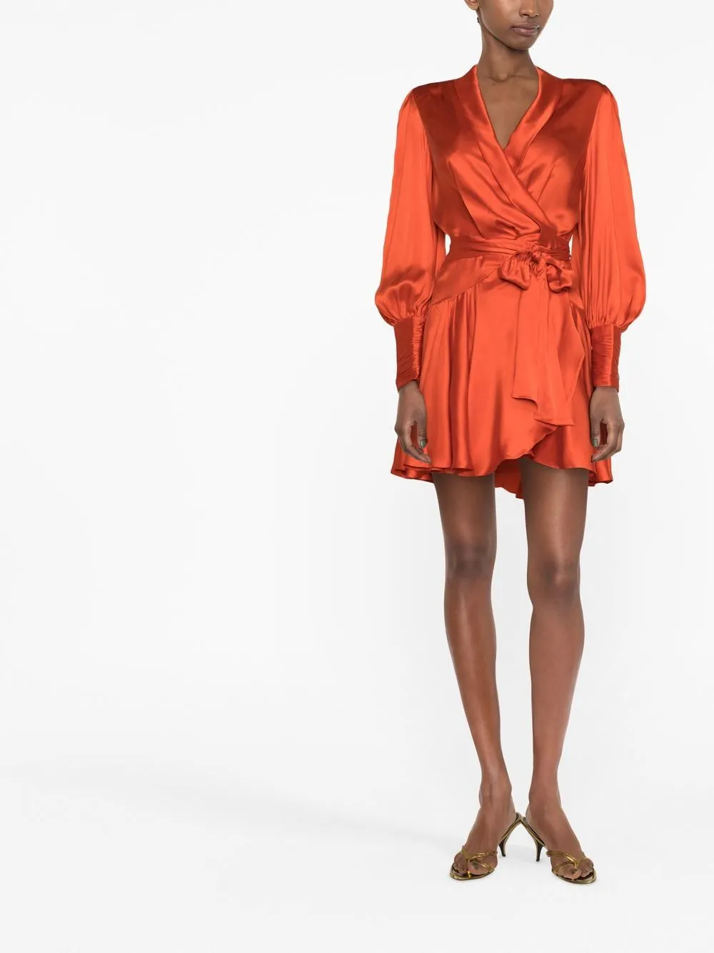 Wrap Mini Dress